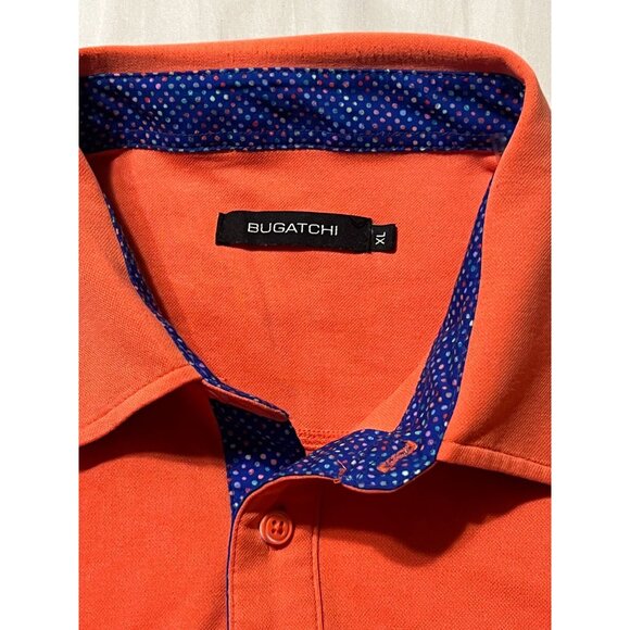 Bugathchi Polo Shirt Men's Size Large Moisture Wicking Comfort Stretch Excellent - Picture 3 of 6